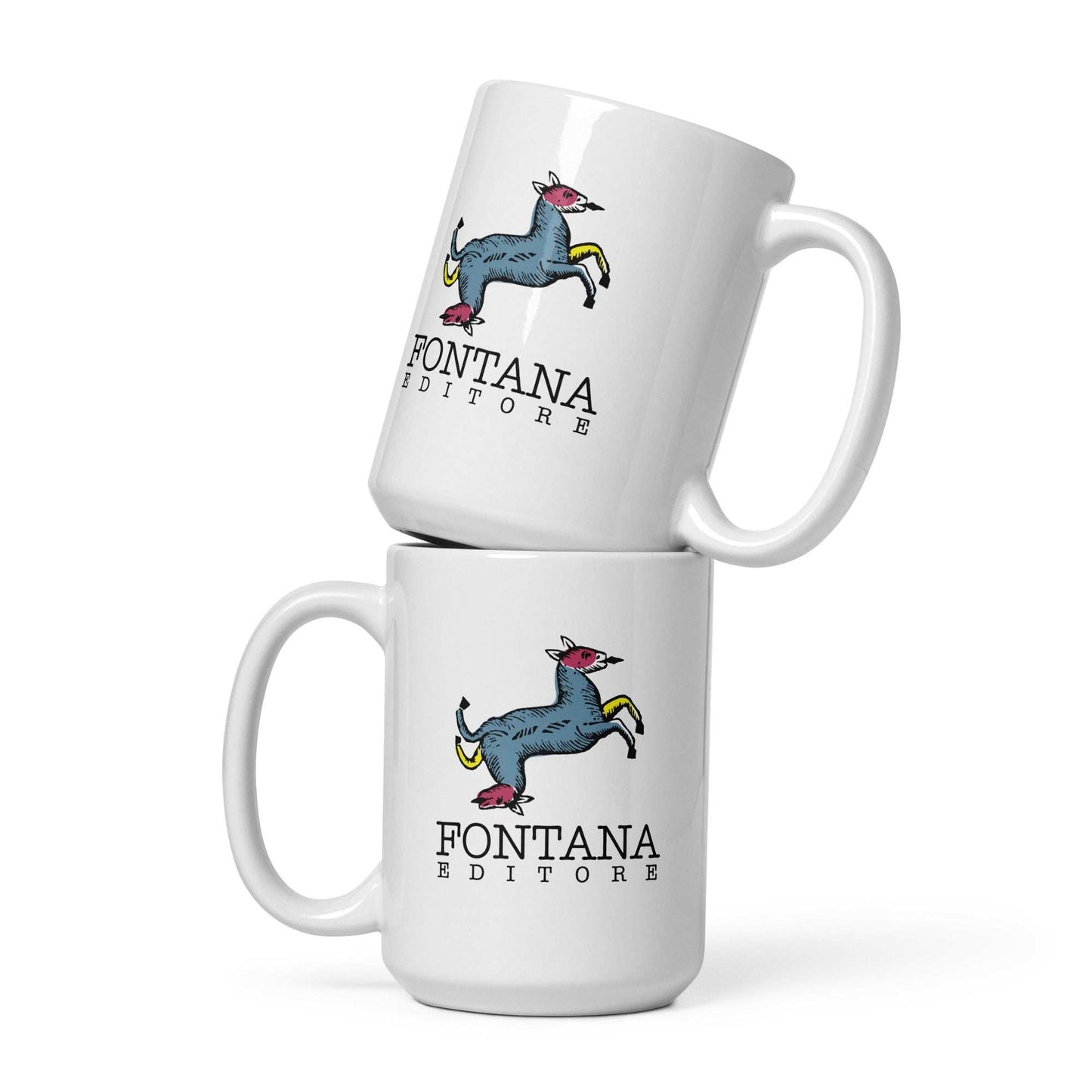Tazza Fontana Editore. In Ceramica, per Amanti di Libri e Spiritualità - Fontana Editore